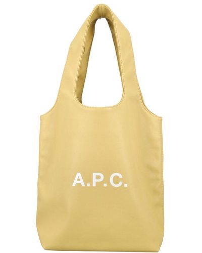 A.P.C. Ninon Small Tote Bag - Metallic