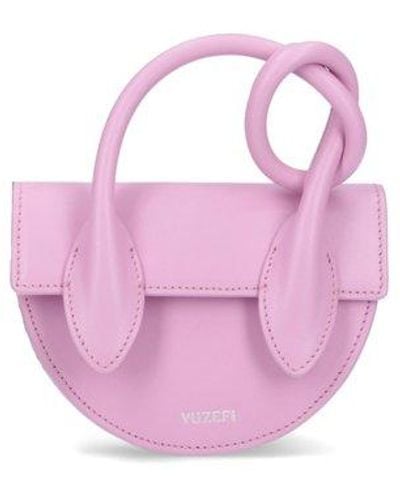 Yuzefi Logo-printed Tote Bag - Pink