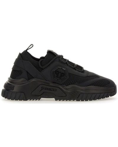 Philipp Plein Predator Low-top Sneakers - Black