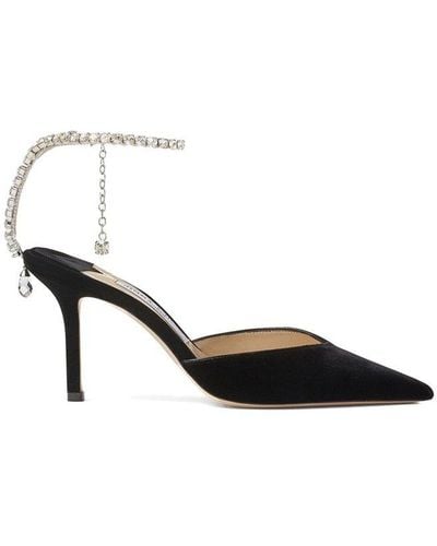 Jimmy Choo Pointed Toe Court Shoes - Black