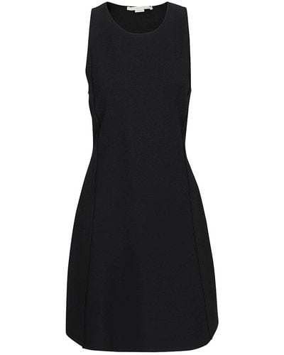 Stella McCartney Compact Knit Cocktail Dress - Black