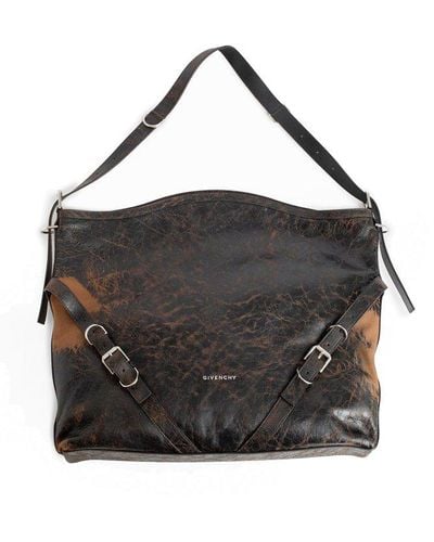 Givenchy Large Voyou Shoulder Bag - Black