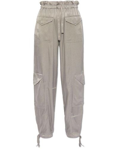 Ganni Cargo Pants, - Grey