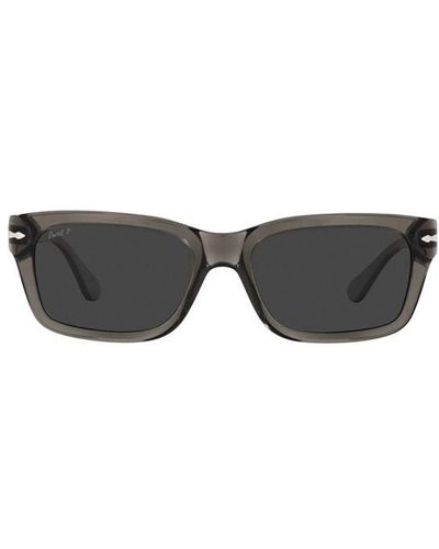 Persol Rectangle-framed Sunglasses - Gray