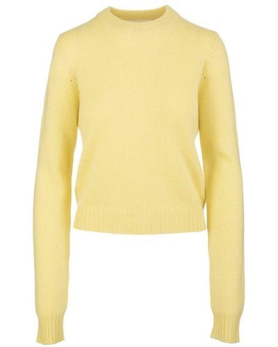 Sportmax Yellow Agitare Sweater