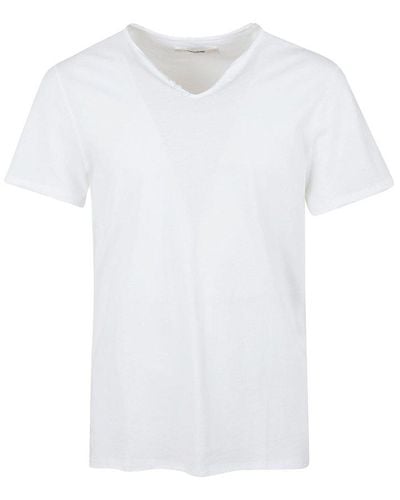 Zadig & Voltaire Crewneck Short-sleeved T-shirt - White