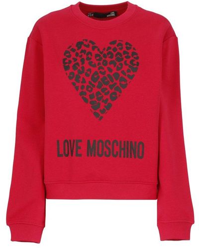 Love Moschino Sweaters - Red