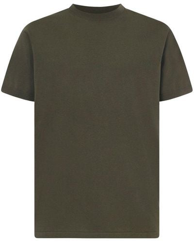 Aspesi Crewneck Short-sleeved T-shirt - Green