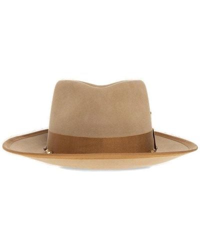 Nick Fouquet Midland Fedora Hat - Brown