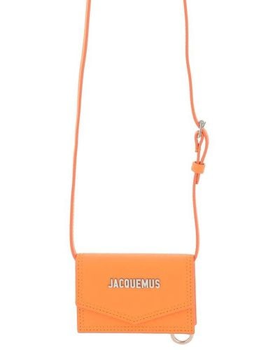 Jacquemus Le Porte Azur Card Holder - Orange