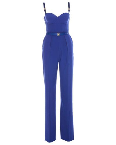 Elisabetta Franchi Trousers - Blue