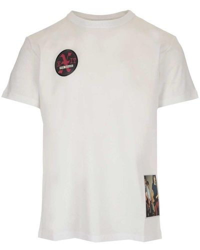 Raf Simons Patch Detail T-shirt - White