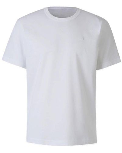 Acne Studios Logo Patch Crewneck T-shirt - White