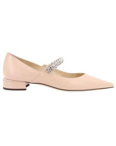 Jimmy Choo Bing Pointed Toe Court Shoes - Pink