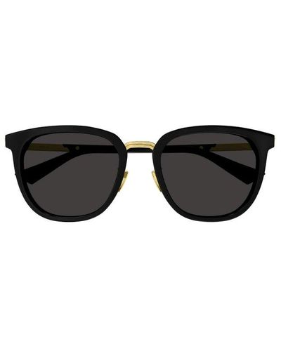 Bottega Veneta Forte Square Sunglasses - Black