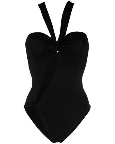 Blumarine Halterneck One-piece - Black