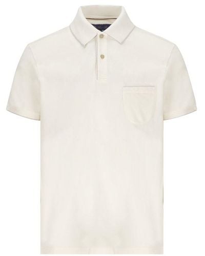 Loro Piana Regatta Short Sleeved Polo Shirt - White
