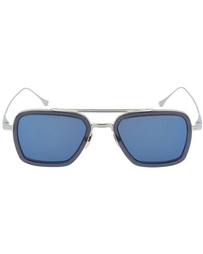 Dita Eyewear Flight.006 Aviator Sunglasses - Blue