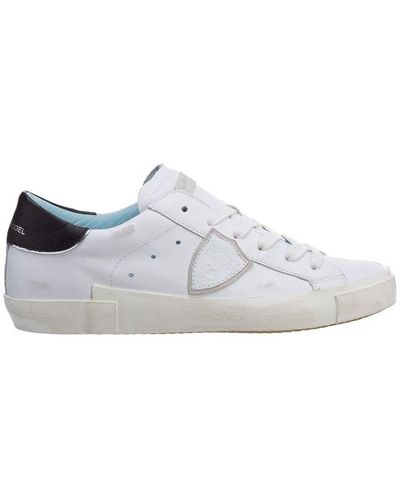 Philippe Model Shoes Leather Trainers Trainers Prsx - Multicolour
