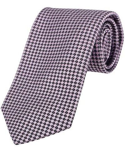 Tom Ford Satin Finish Pointed Tip Tie - Purple