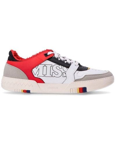 Missoni X Acbc The 90's Basket Lace-up Trainers - Red