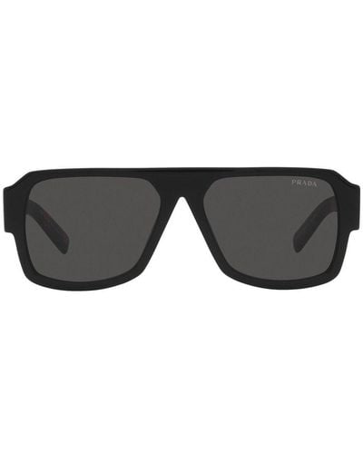 Prada 22ys 56mm Solid Sunglasses - Black