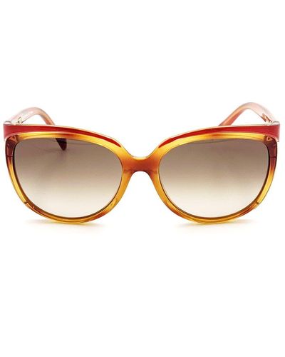 Fendi Cat-eye Frame Sunglasses - Brown
