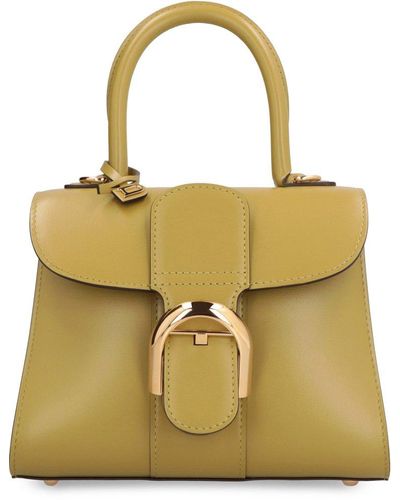 DELVAUX Tempete 2021-22FW Calfskin Plain Leather Occasion Bag Handbags