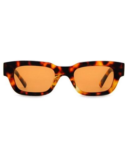 AKILA Zed Square Frame Sunglasses - Orange