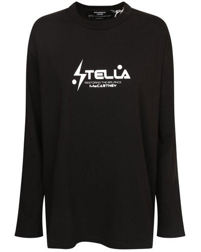 Stella McCartney Tom Tosseyn Long-sleeve T-shirt - Black