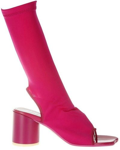 MM6 by Maison Martin Margiela Ankle Boots - Pink