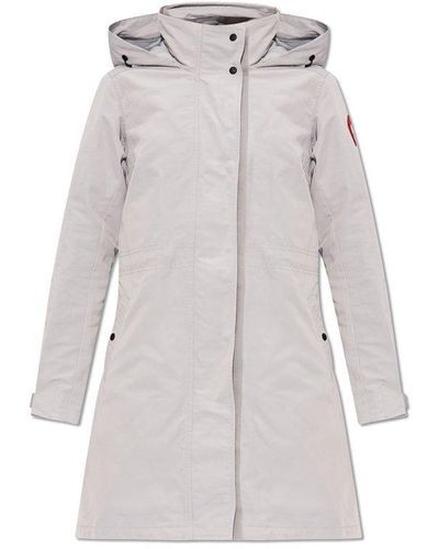 Canada Goose ‘Belcarra’ Hooded Jacket - White