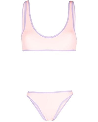 Reina Olga Two-piece Bikini Set - Pink