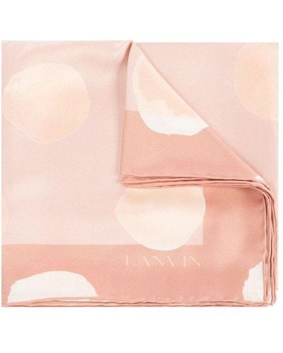 Lanvin Silk Shawl - Pink