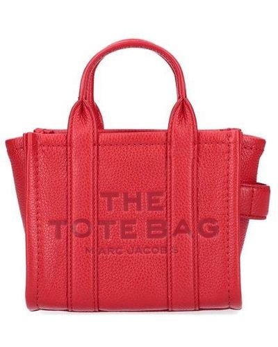 Marc Jacobs "the Micro Tote" Bag - Red