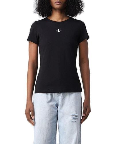 Calvin Klein Slim Fit T-shirt - Blue