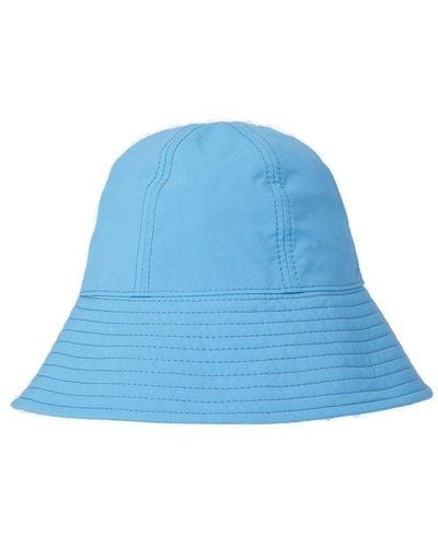 Jil Sander + Classic Bucket Hat - Blue