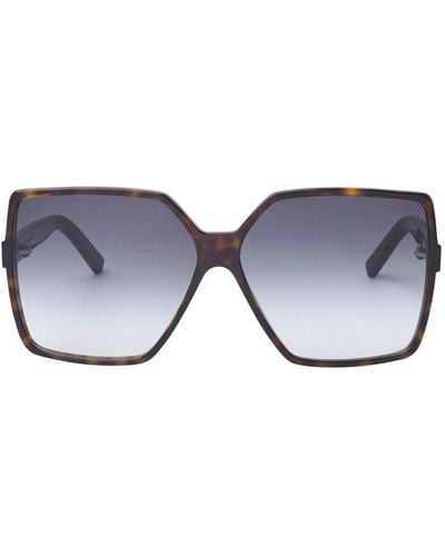 Saint Laurent Square-frame Sunglasses - Blue