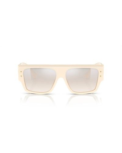 Dolce & Gabbana Square Frame Sunglasses - Natural