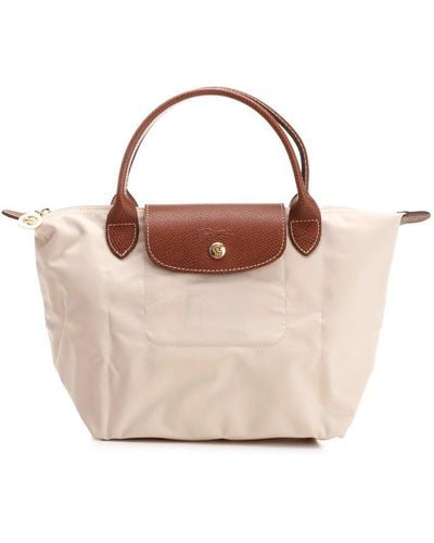 Longchamp Le Pliage Zip-up Small Tote Bag - Pink