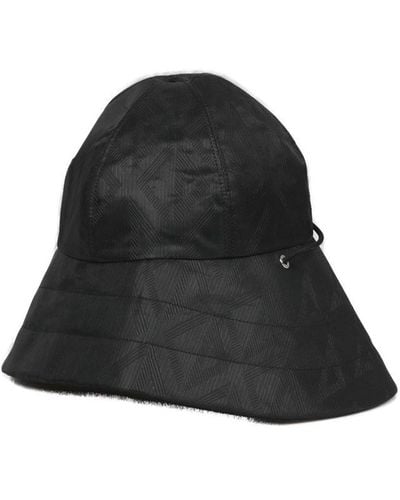 Dior All-over Patterned Hat - Black