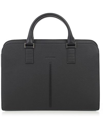 Dior Classic Leather Briefcase - Black