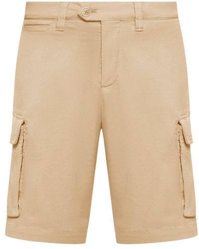 Brunello Cucinelli Knee-length Bermuda Cargo Shorts - Natural