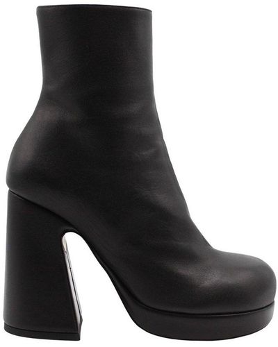 Proenza Schouler Forma Platform Side-zip Boots - Black