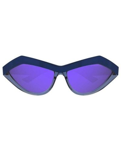 Bottega Veneta Cat-eye Frame Sunglasses - Purple