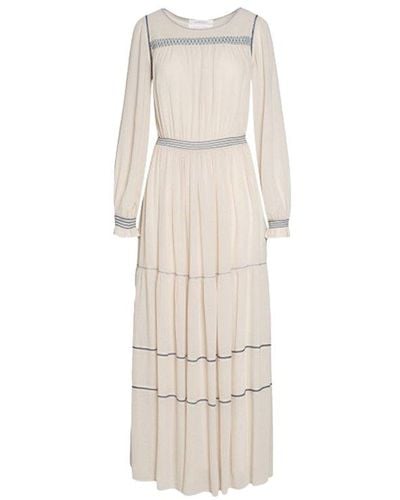 See By Chloé Tiered Maxi Dress - White