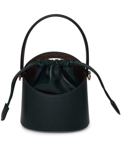 Etro Drawstring Mini Bucket Bag - Black
