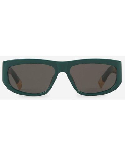 Jacquemus Rectangular Sunglasses - Grey