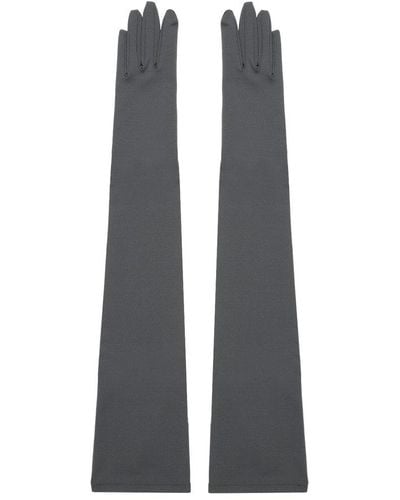 Dolce & Gabbana Long Gloves - Gray