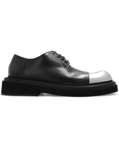 Marsèll Pollicione Cap-toe Lace-up Shoes - Black